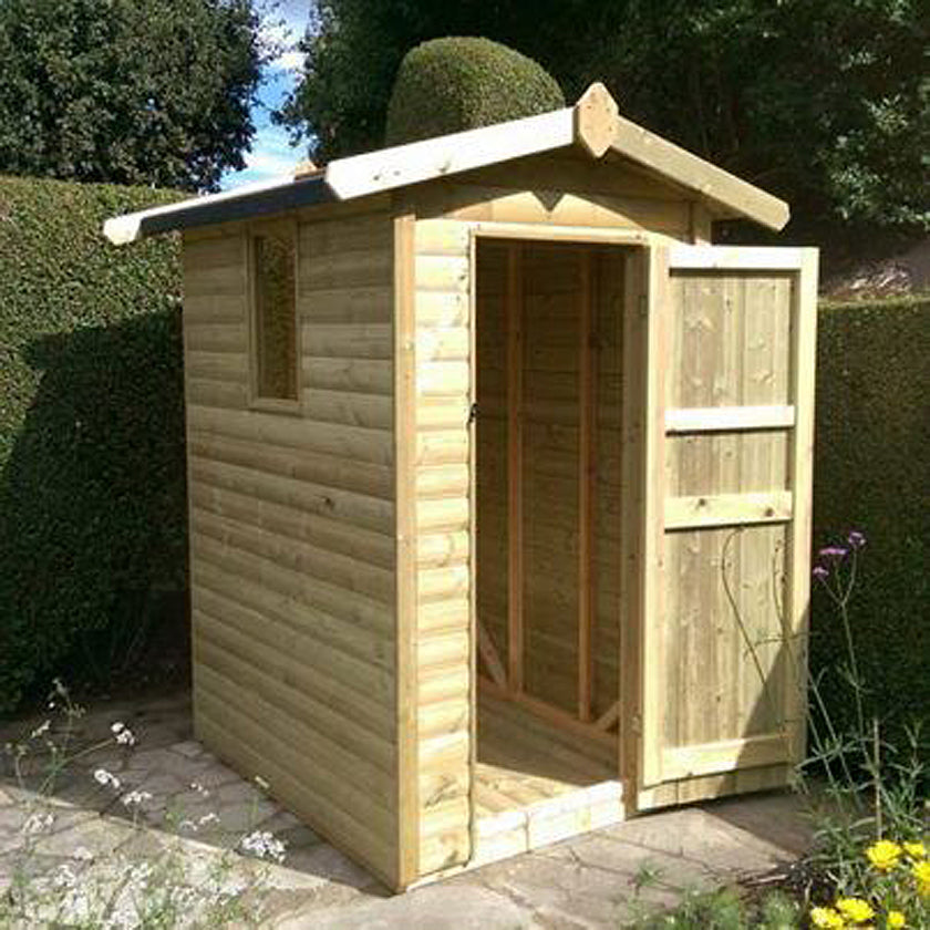 APEX GARDEN SHED 4x6 - SIDE WINDOW