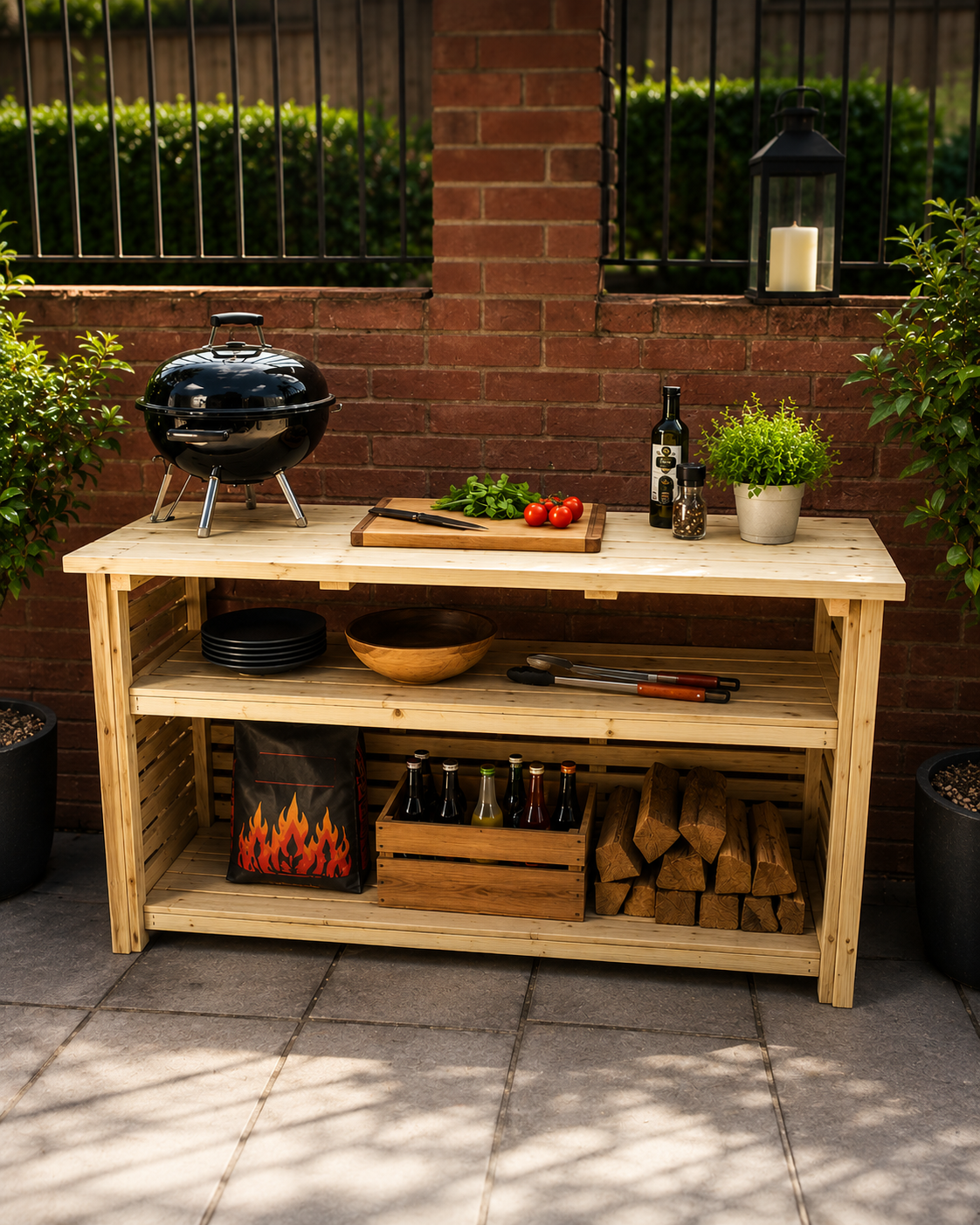 BBQ & PIZZA CREATION STATION