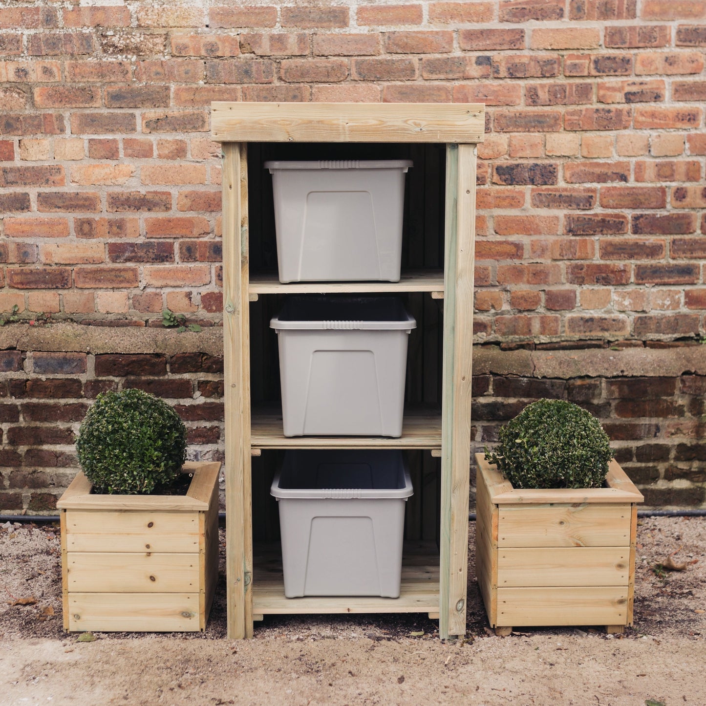RECYCLE BIN STORAGE WITHOUT DOOR