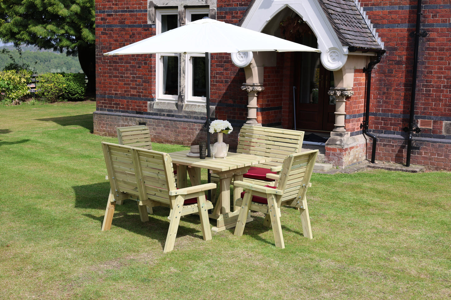 Ergo 6 Seat Compact Table Set