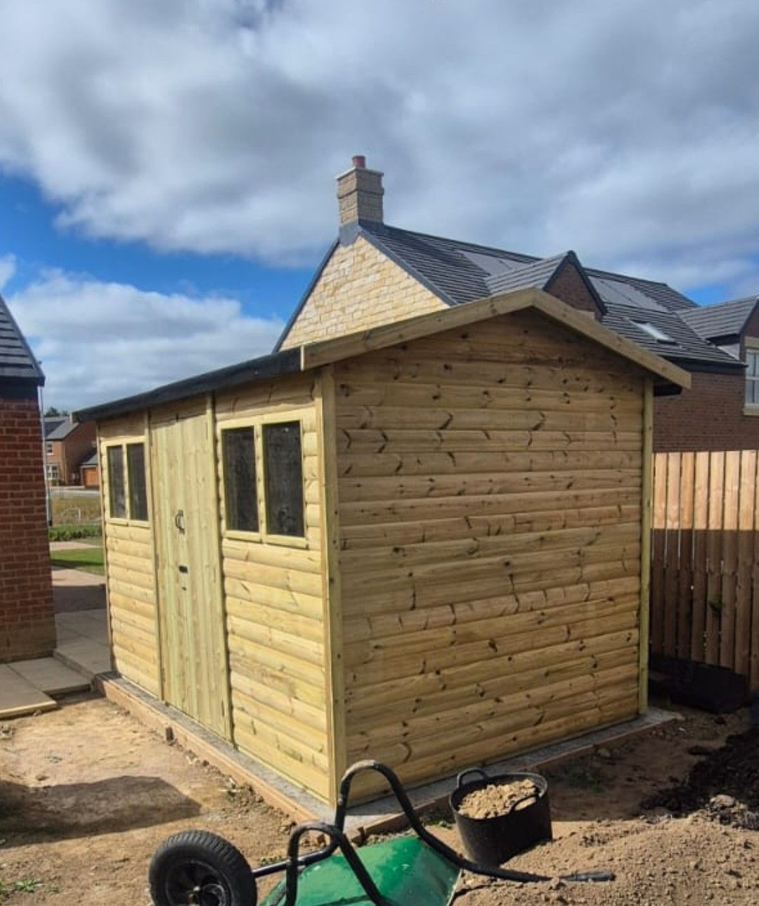 ASHBOURNE DOUBLE DOOR SHED