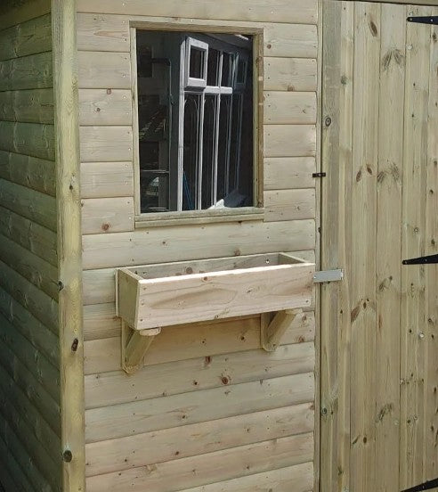 HEAVY DUTY APEX GARDEN SHED WITH 2 WINDOWS - VARIOUS SIZES