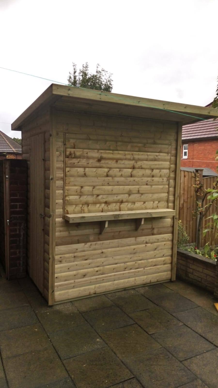 OUTDOOR GARDEN BAR 6 x 4.5