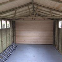 WOODEN GARAGE 20x10 (NO FLOOR)