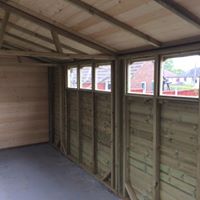 WOODEN GARAGE 20x10 (NO FLOOR)