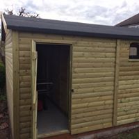 WOODEN GARAGE 20x10 (NO FLOOR)