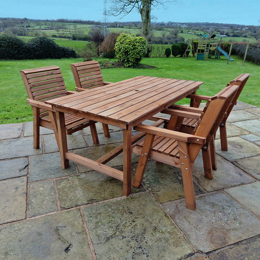 Valley 4 Seat Set 4 X Chairs 1795 Table