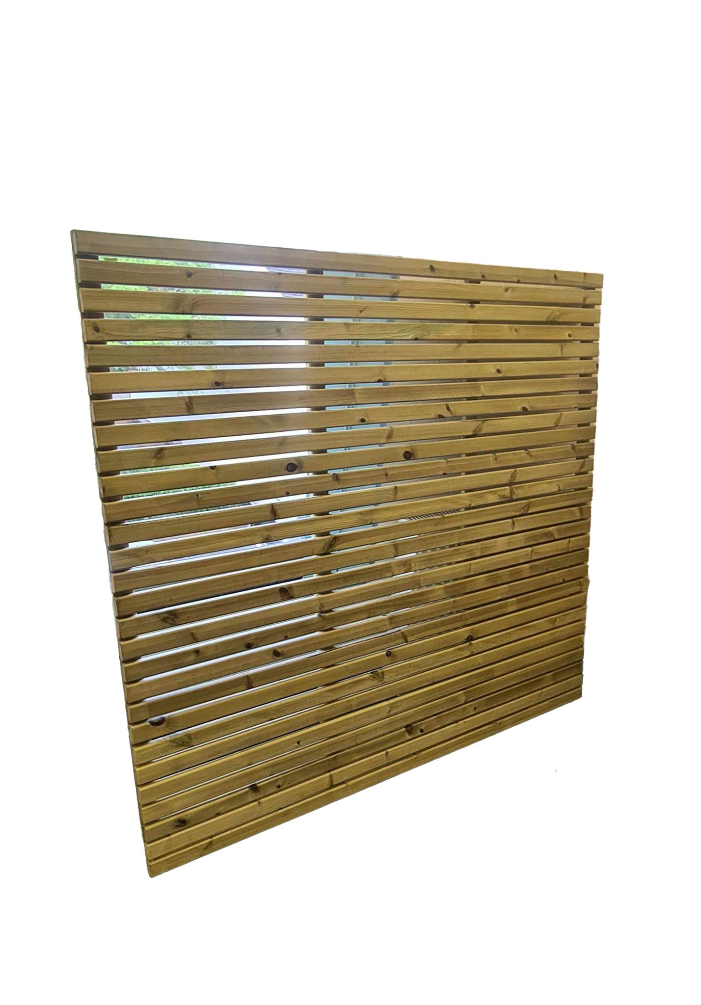 CONTEMPORARY FENCE PANELS - 2x1 SLATTED