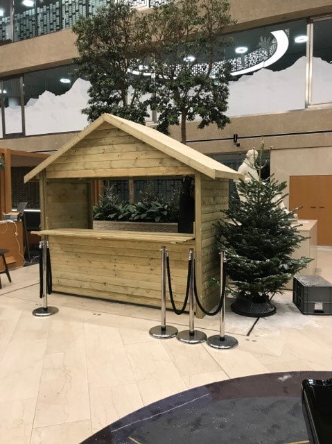 INDOOR MARKET CHALET - 3M x 1.2M