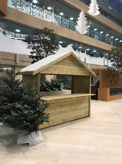 INDOOR MARKET CHALET - 3M x 1.2M