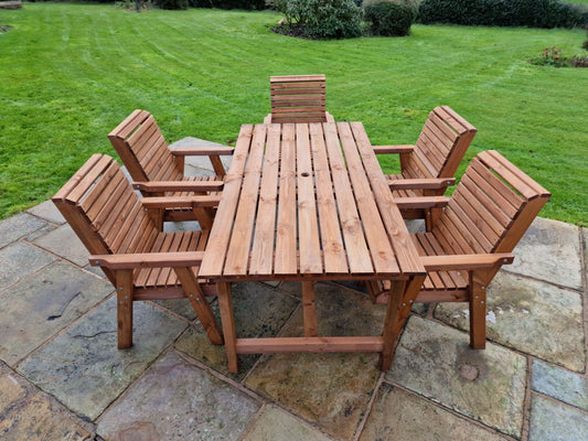 Valley 5 Seat Set 5 X Chairs 1795 Table