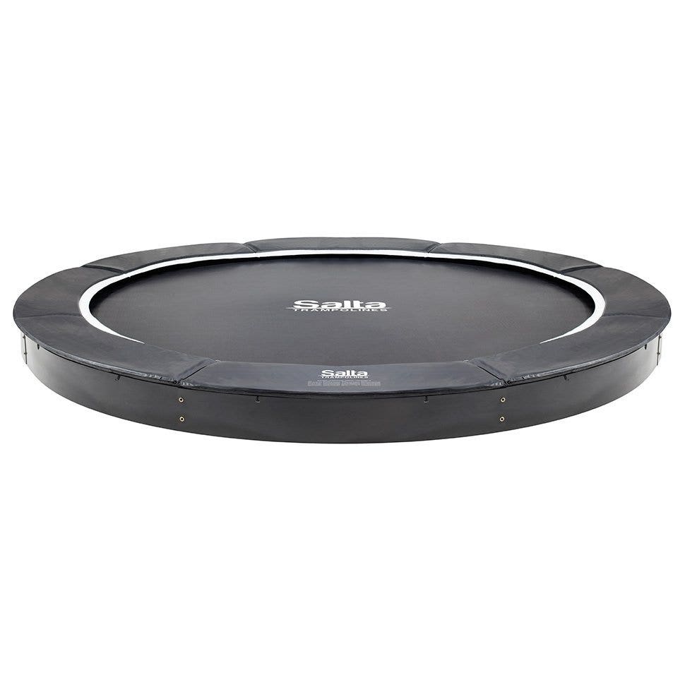14ft Salta Royal Baseground Black Round Trampoline