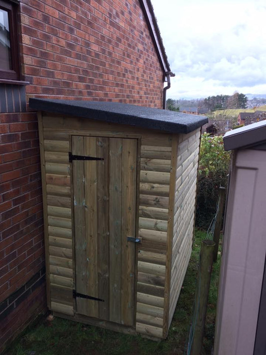 SMALL PENT SHED - 4 X 6