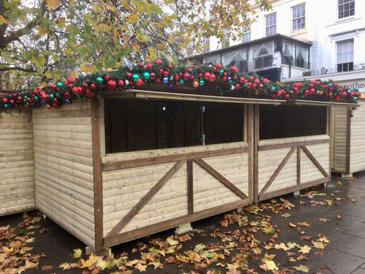 MARKET CHALET -CONNECTING - 6M x 2.4M