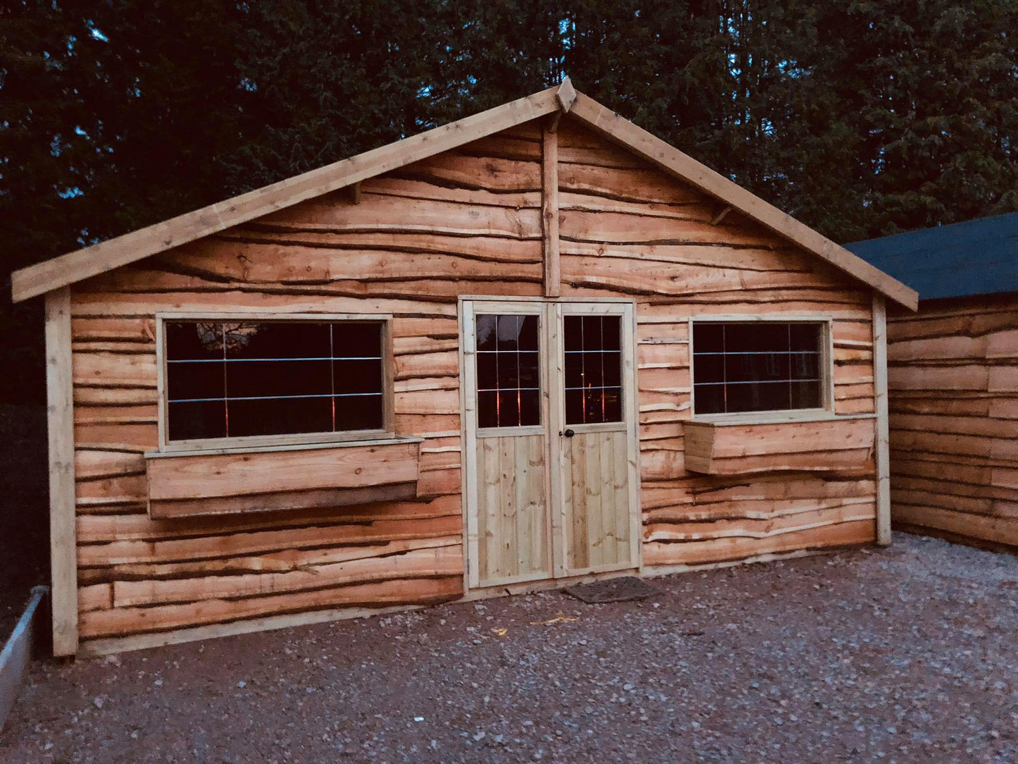 MATLOCK WANEY LAP LOG CABIN