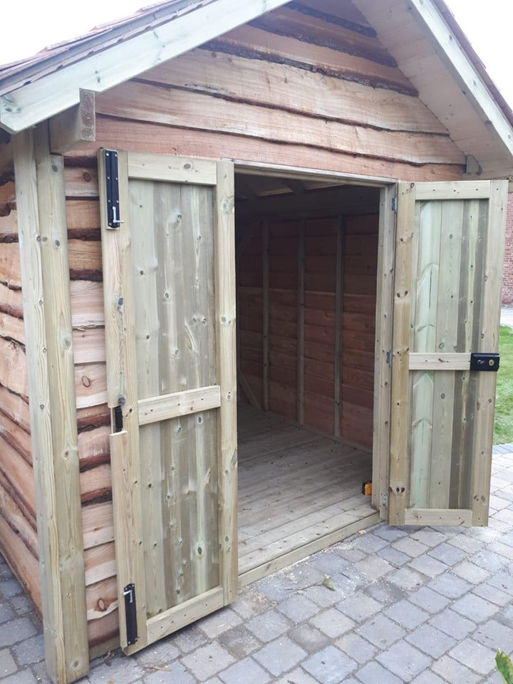 Larch Gazebo - Cedar Shingle Roof