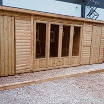 Buxton Summerhouse / Shed Combi 20ft x 10ft
