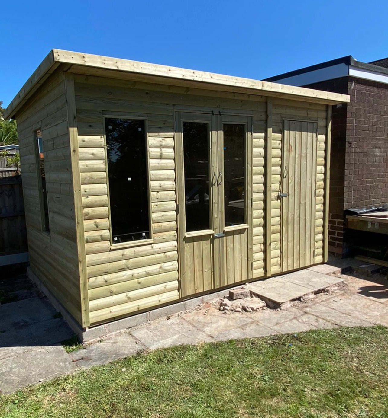 BAKEWELL SUMMERHOUSE & SHED COMBI