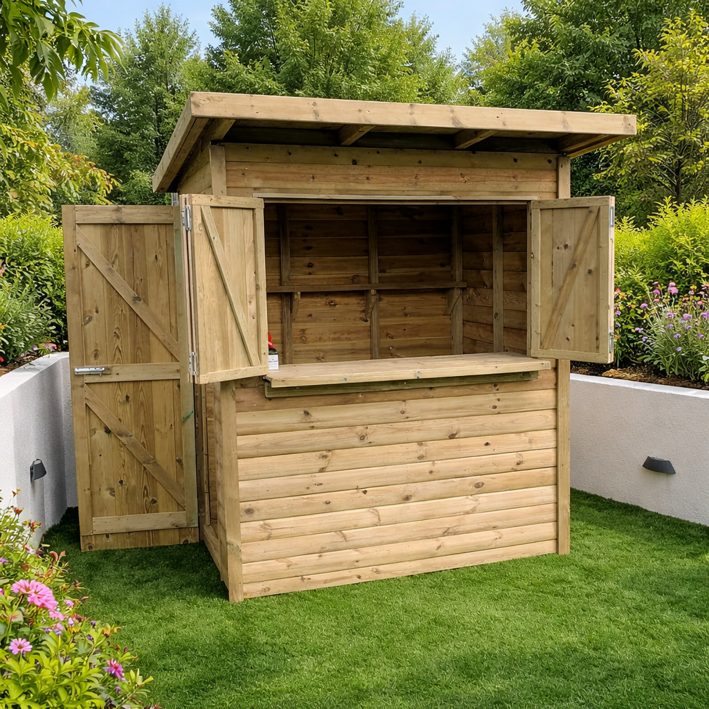 THE CASTLETON OUTDOOR GARDEN BAR