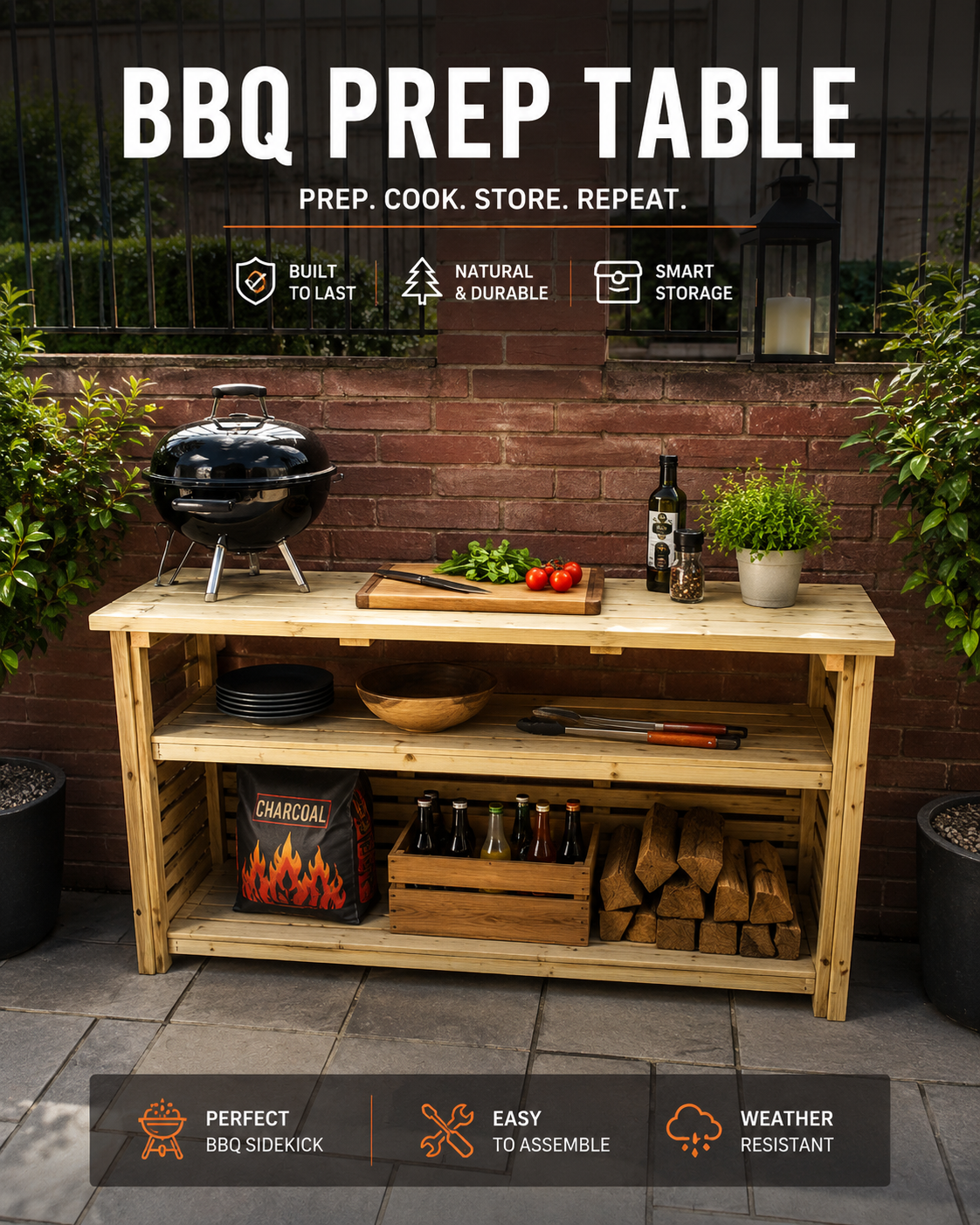 BBQ & PIZZA CREATION STATION