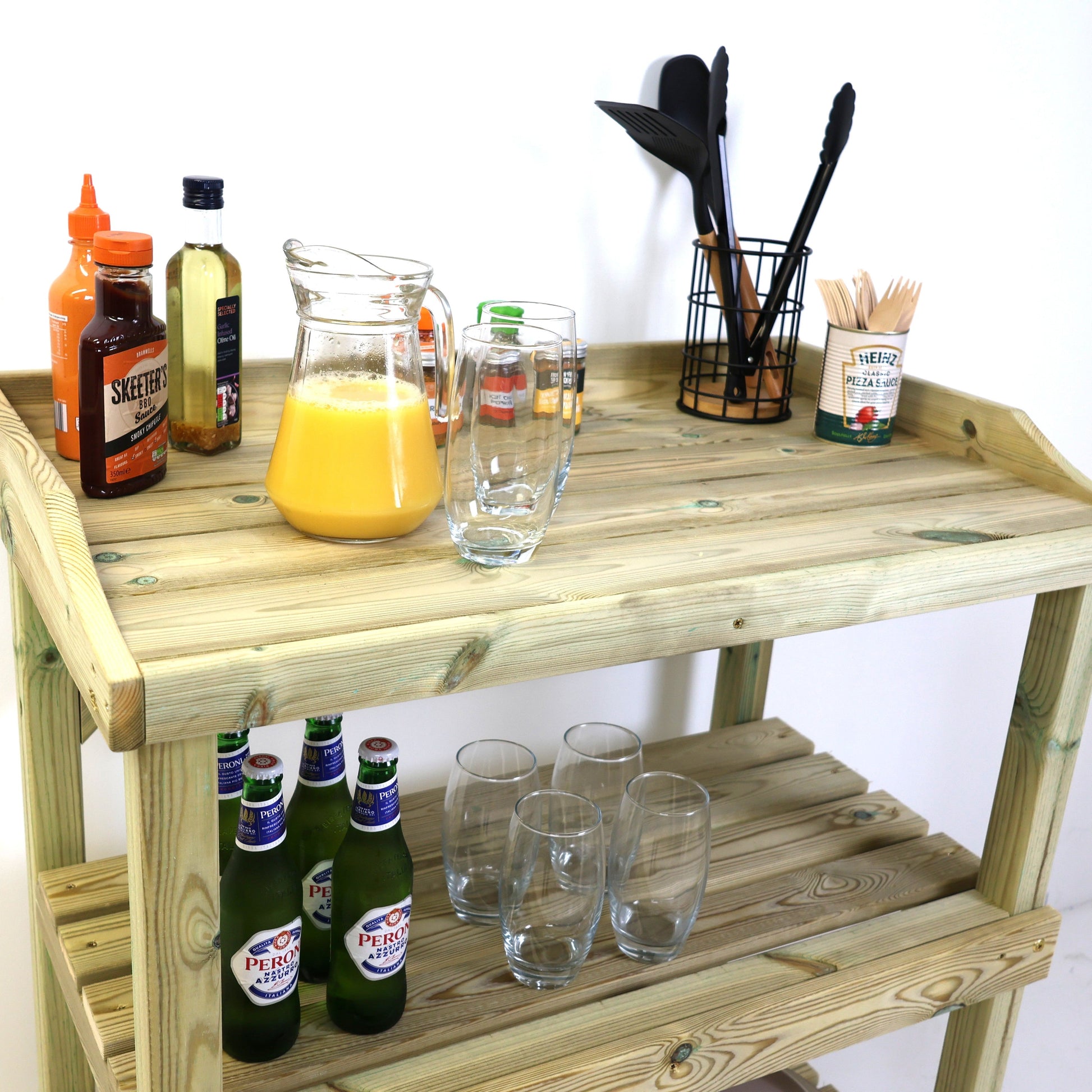 BBQ side table