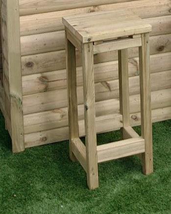 WOODEN BAR STOOL