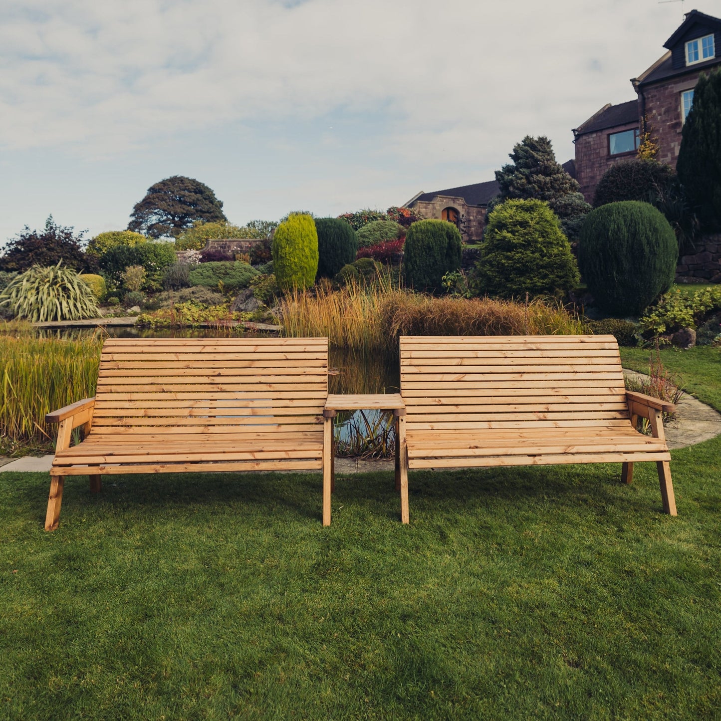 Valley 6 Seat Set 2 X 3 Seat Benches Straight