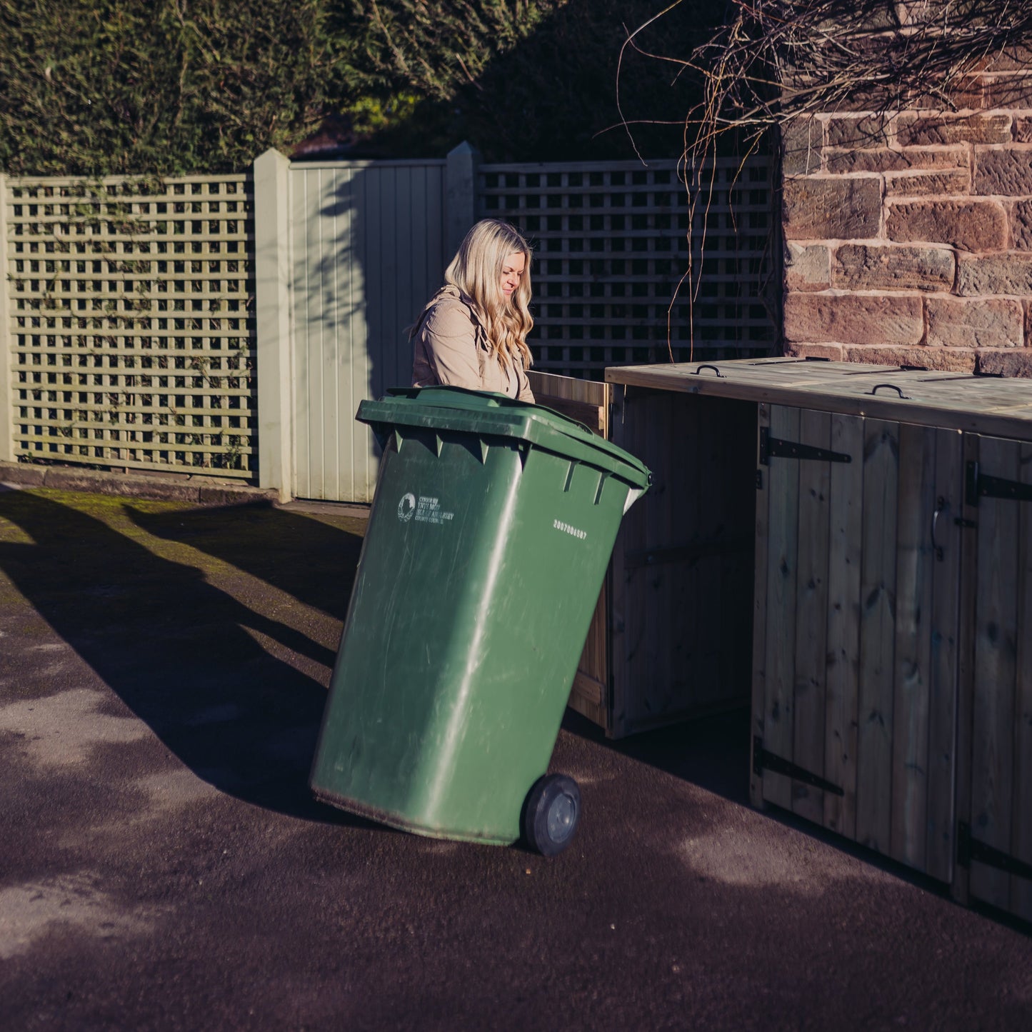 TRIPLE BIN STORE