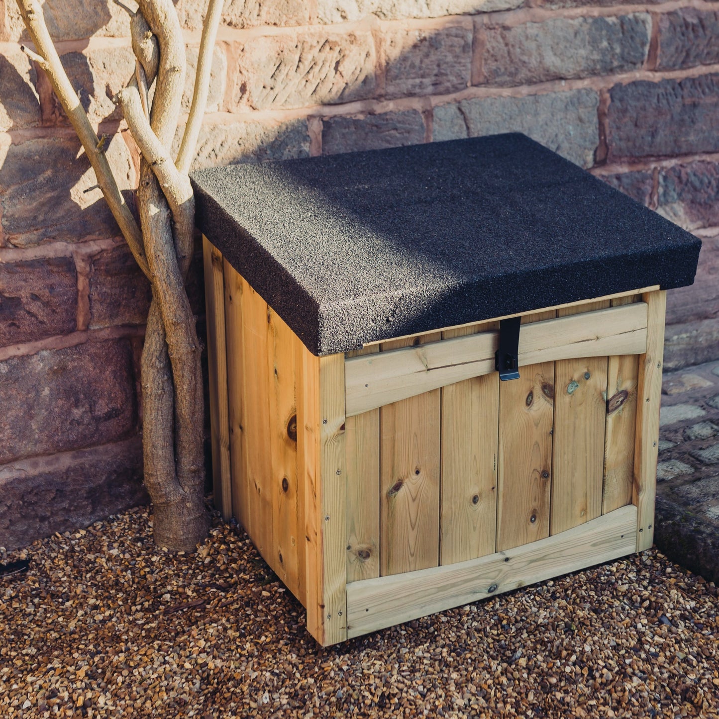 Wooden Outdoor Parcel Box