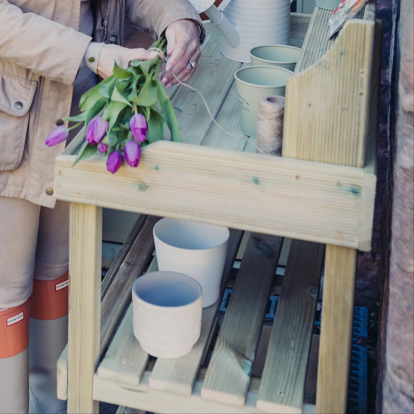 Sprout & Sow Potting Table