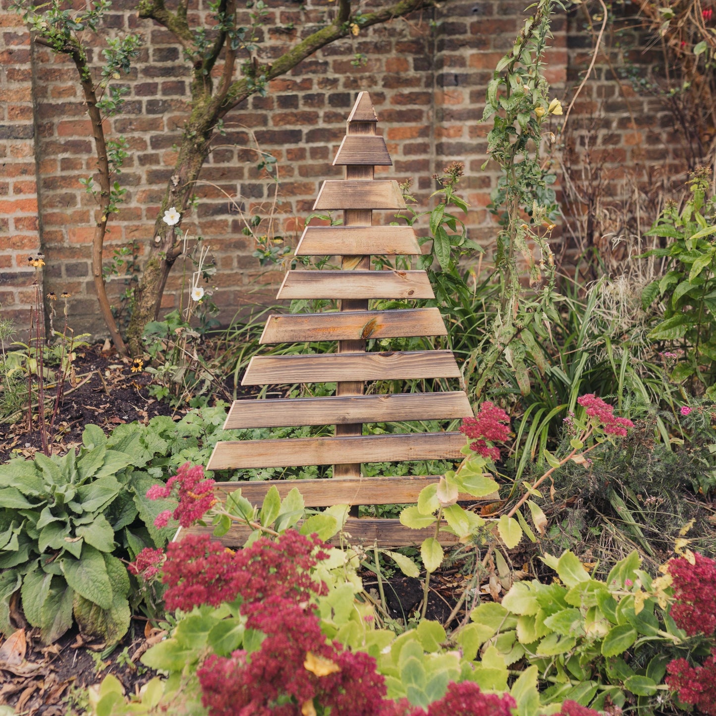 Rustic Wooden Christmas Tree