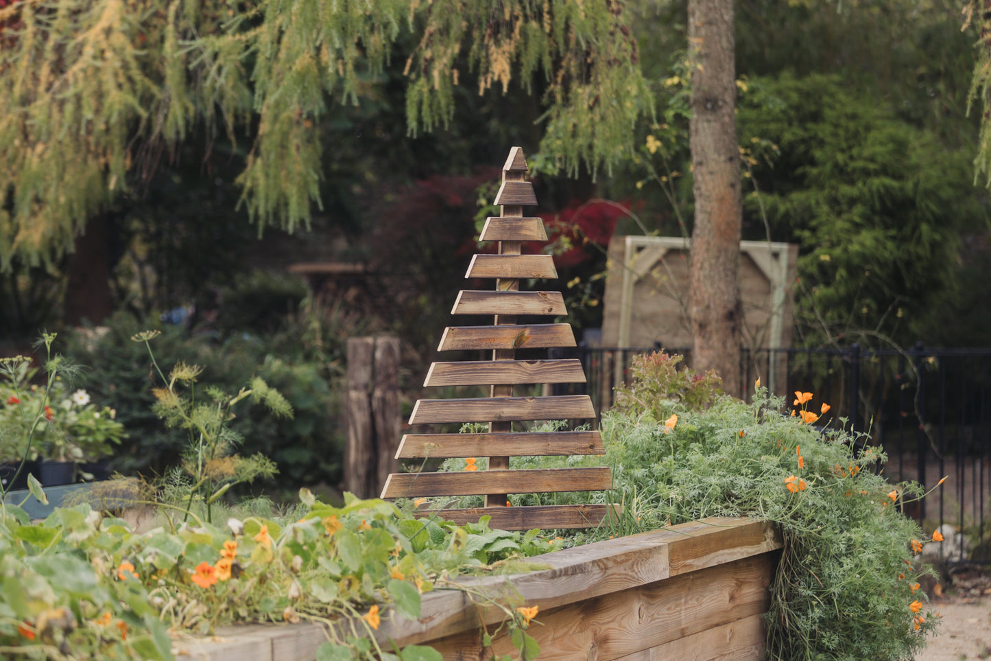 Rustic Wooden Christmas Tree