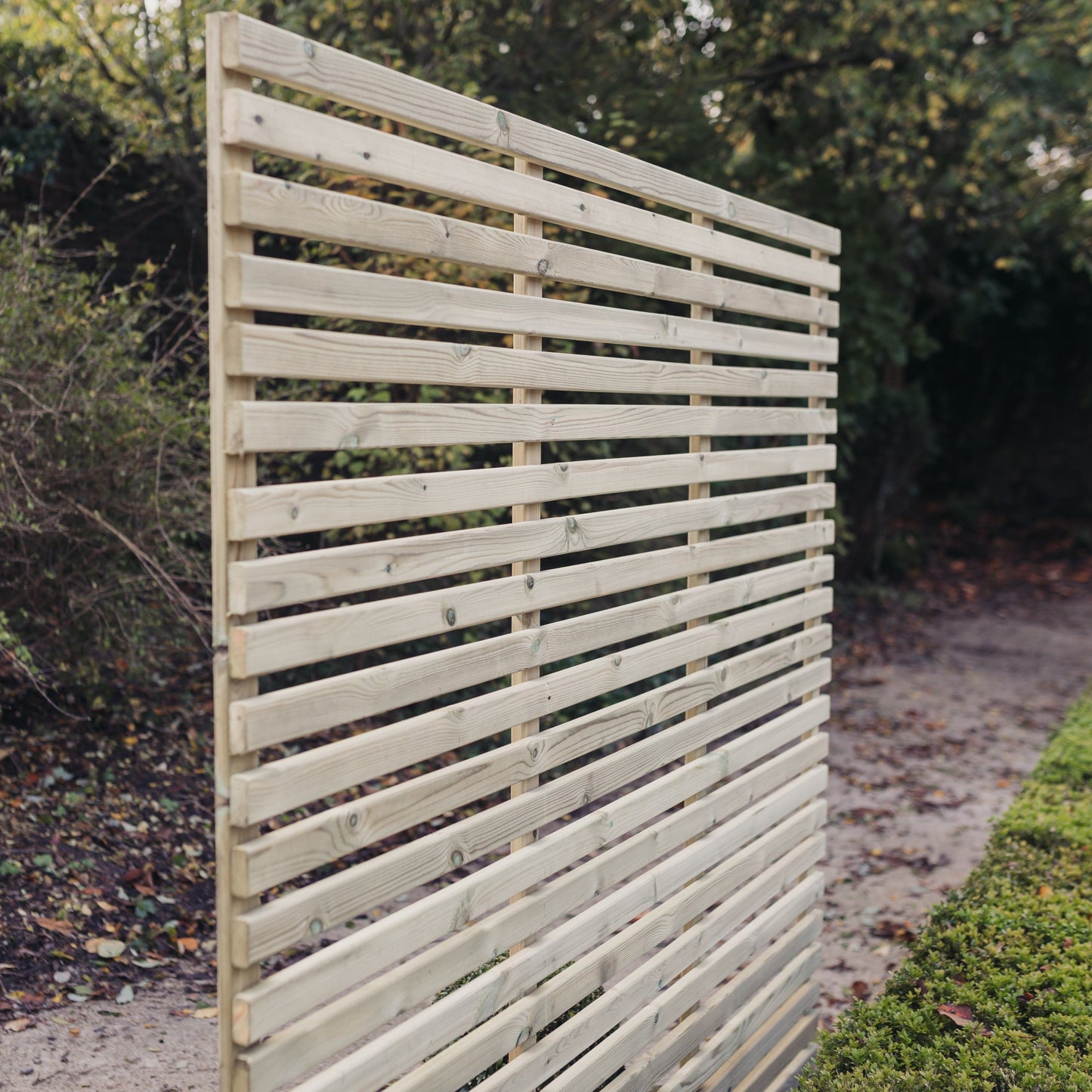 CONTEMPORARY FENCE PANELS - 2x1 SLATTED
