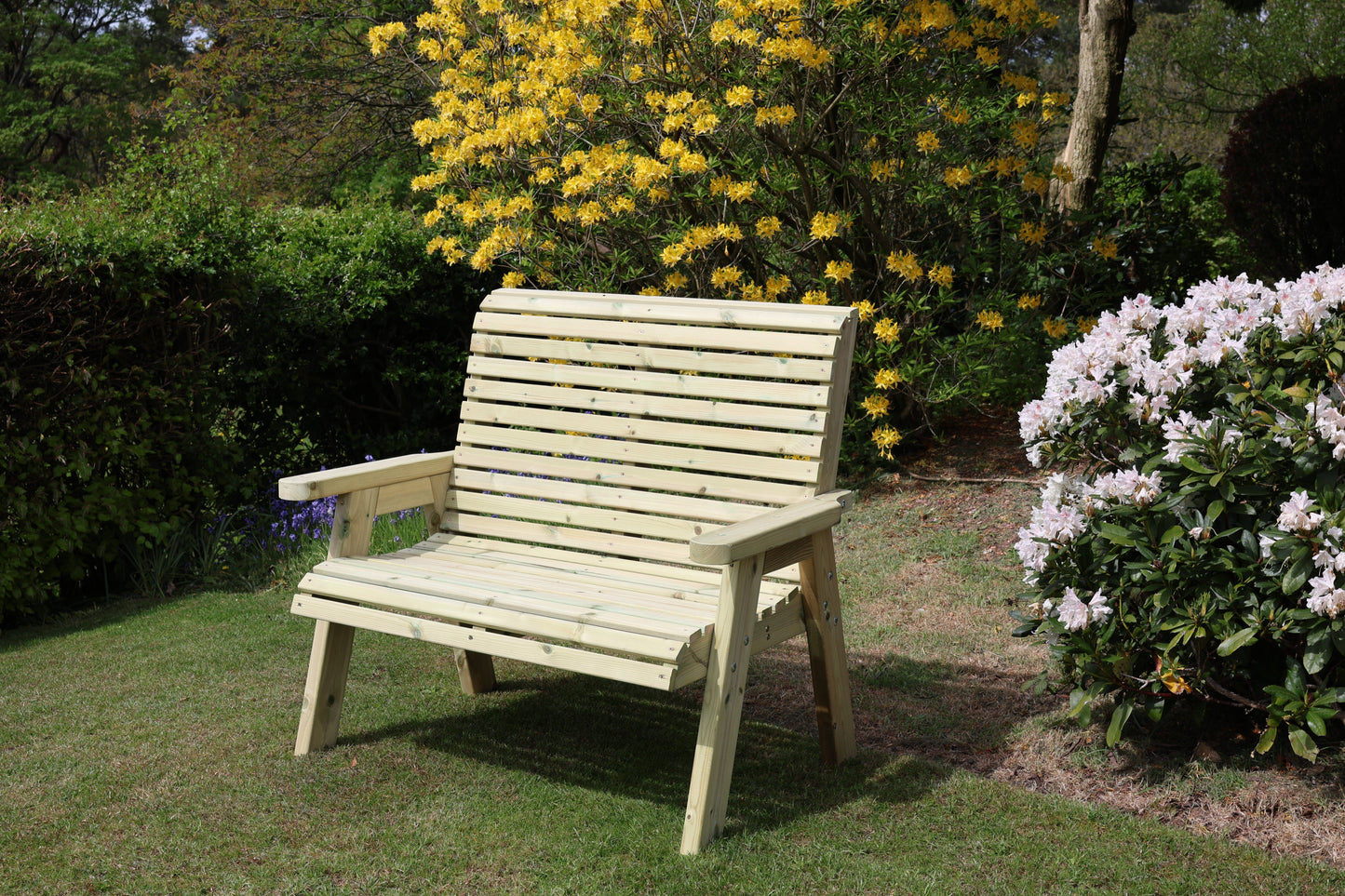 Ergonomic 2 Seater Bench