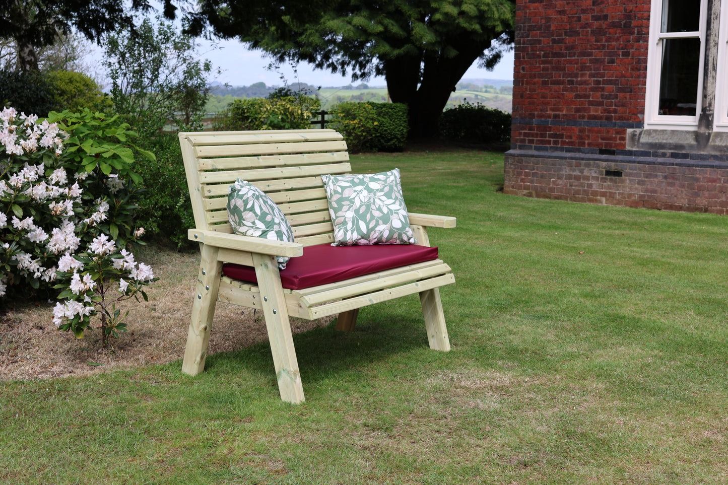Ergonomic 2 Seater Bench