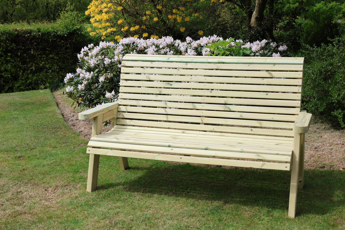 Ergonomic 3 Seater Bench