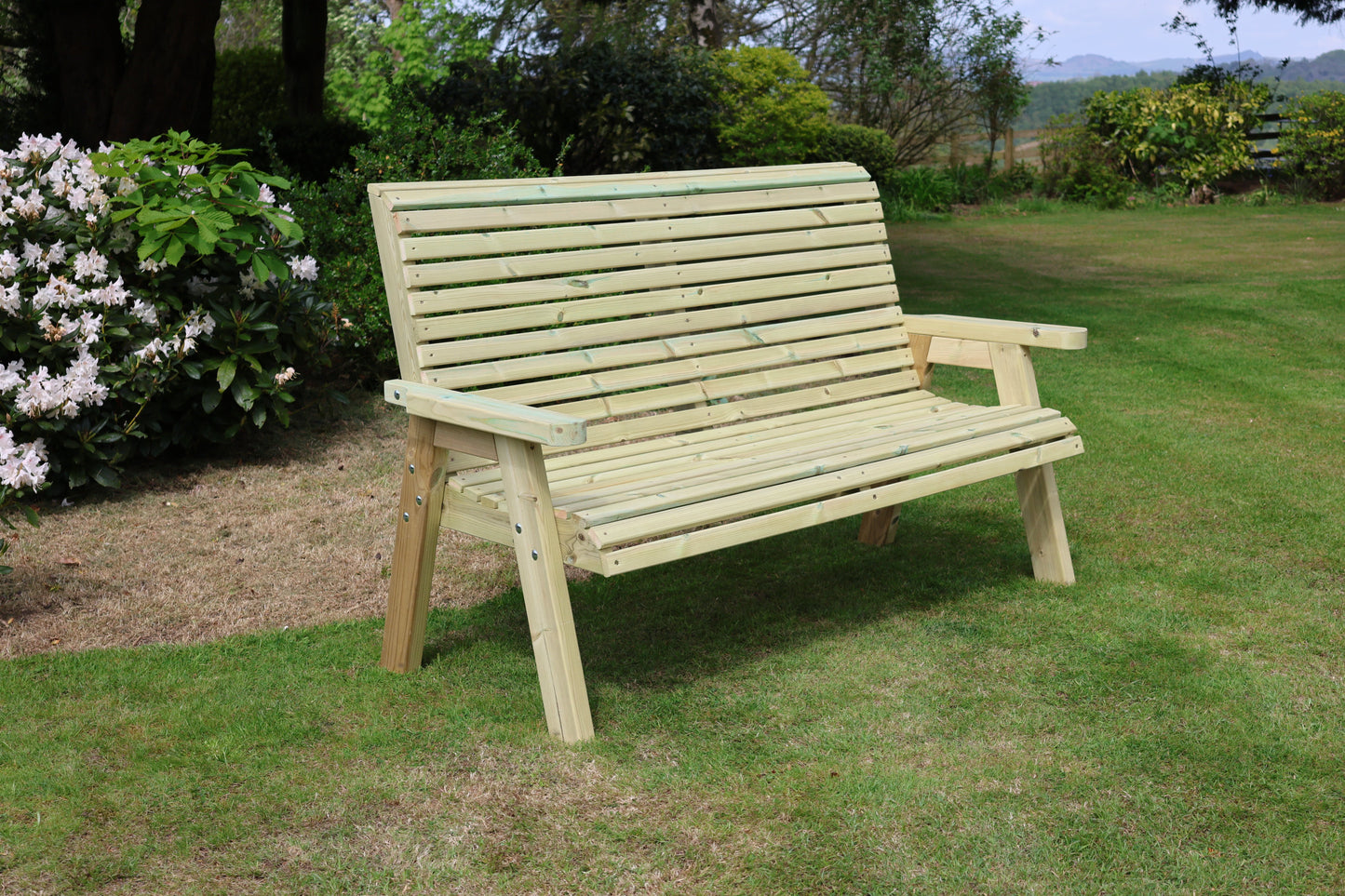 Ergonomic 3 Seater Bench