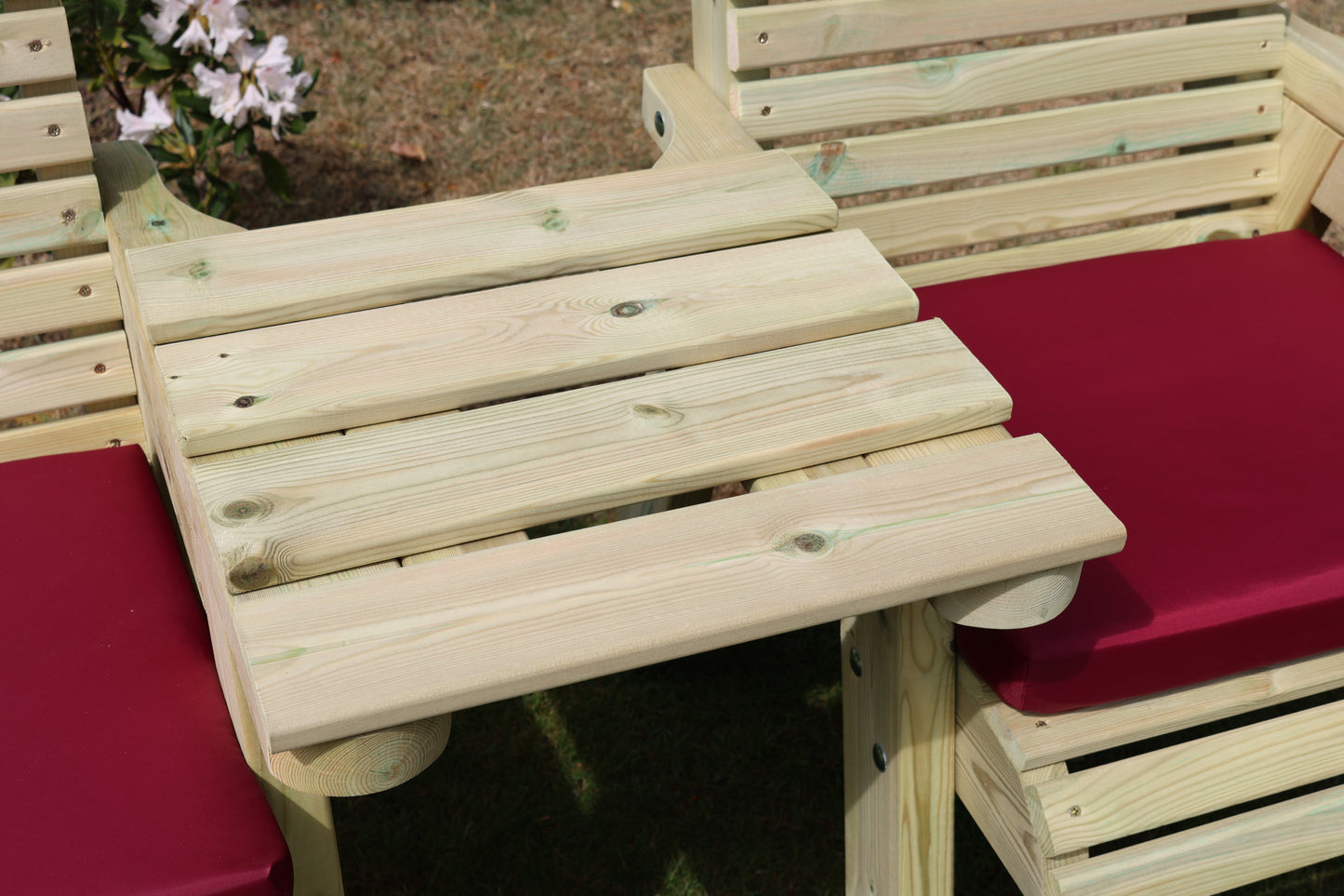 Ergonomic Loveseat - Straight Tray