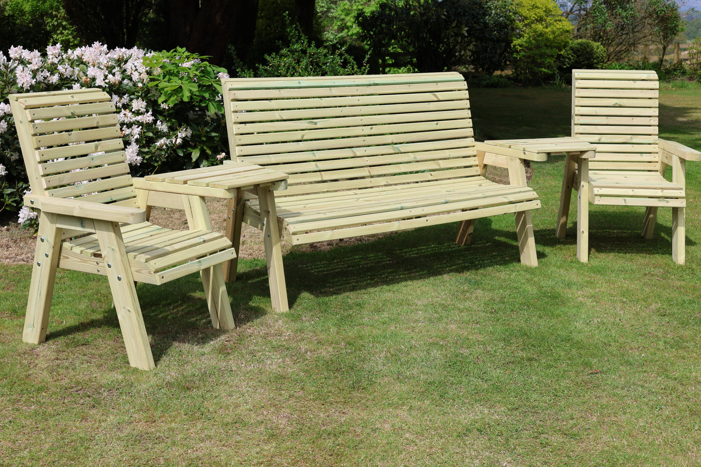 Ergo 5 Seat Multi Set With Coffee Table