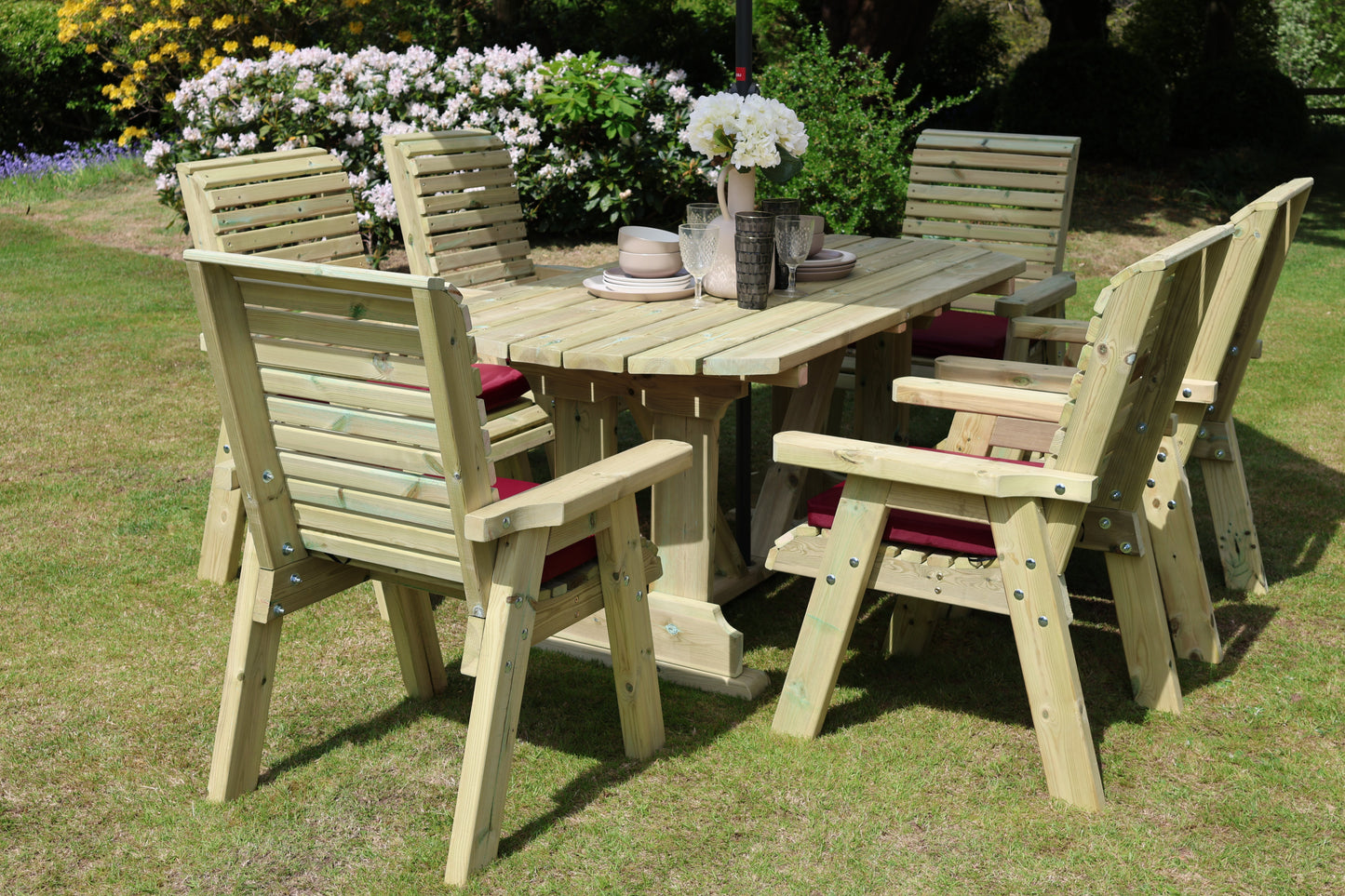 Ergo Table and Chair Set - Sits 6