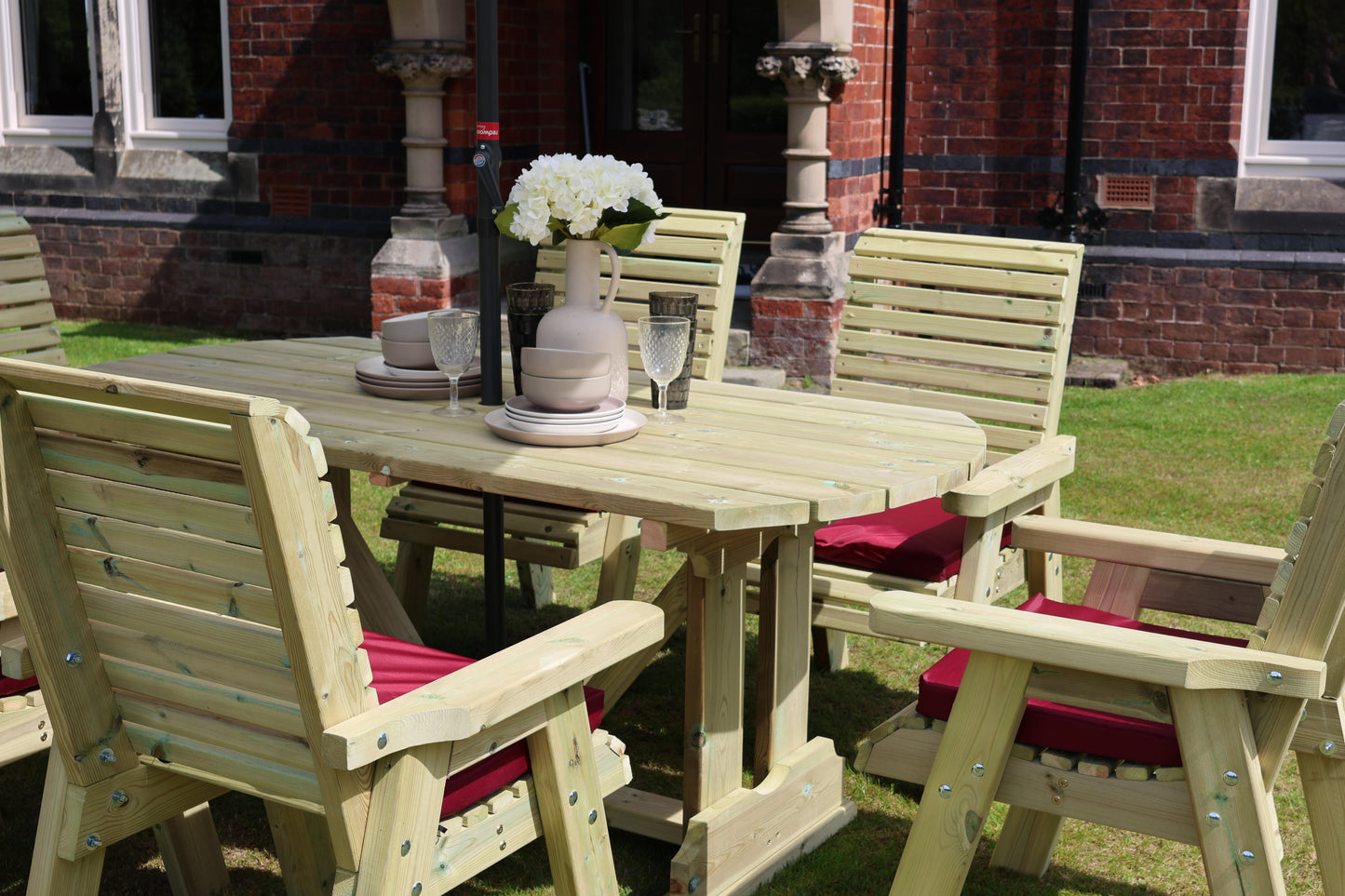 Ergo Table and Chair Set - Sits 6