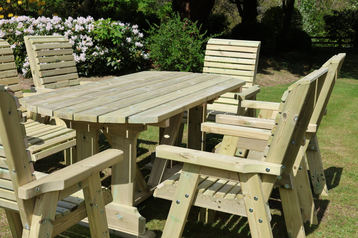 Ergo Table and Chair Set - Sits 6