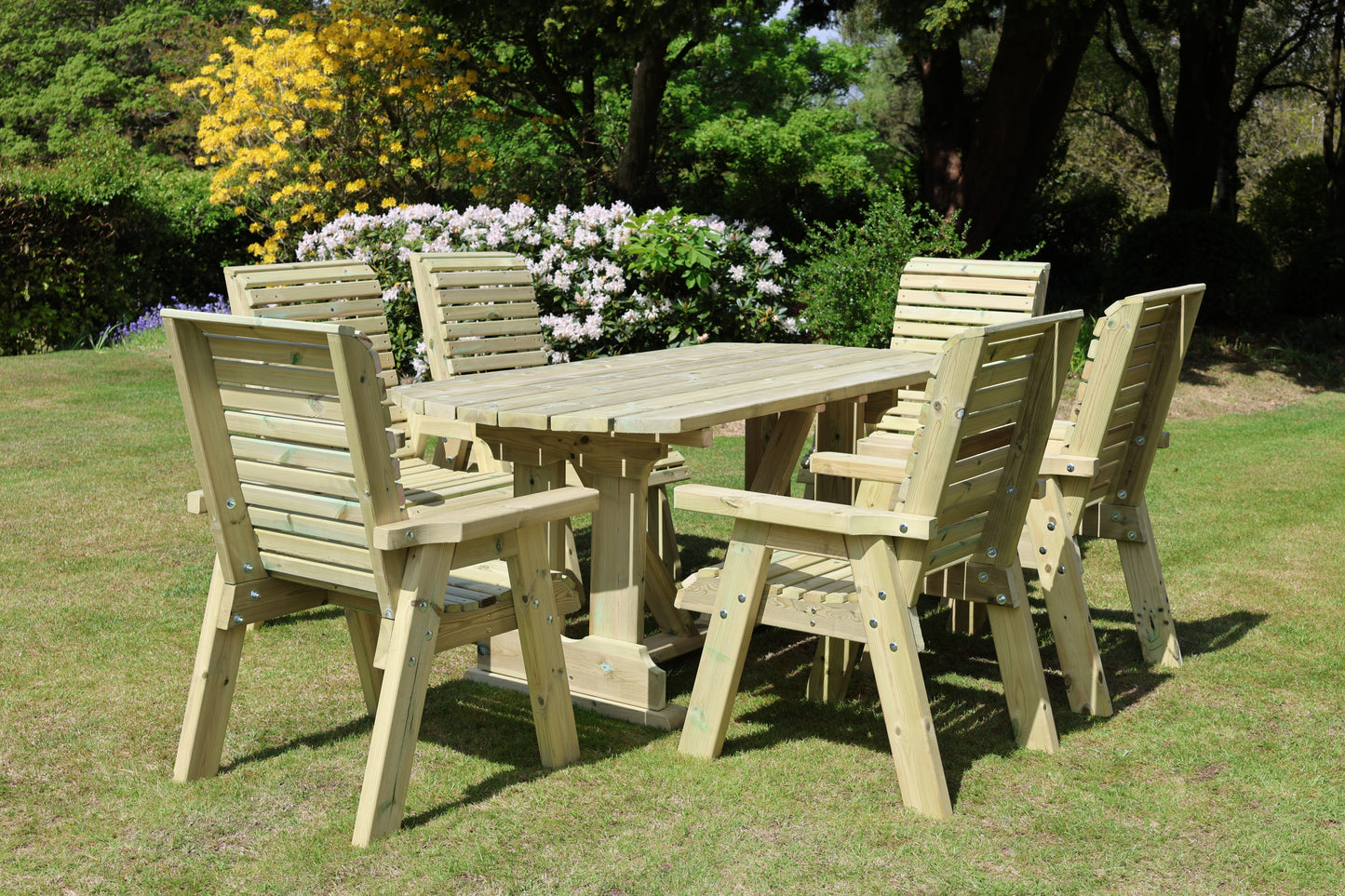 Ergo Table and Chair Set - Sits 6