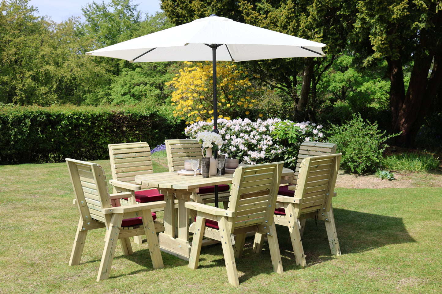 Ergo Table and Chair Set - Sits 6