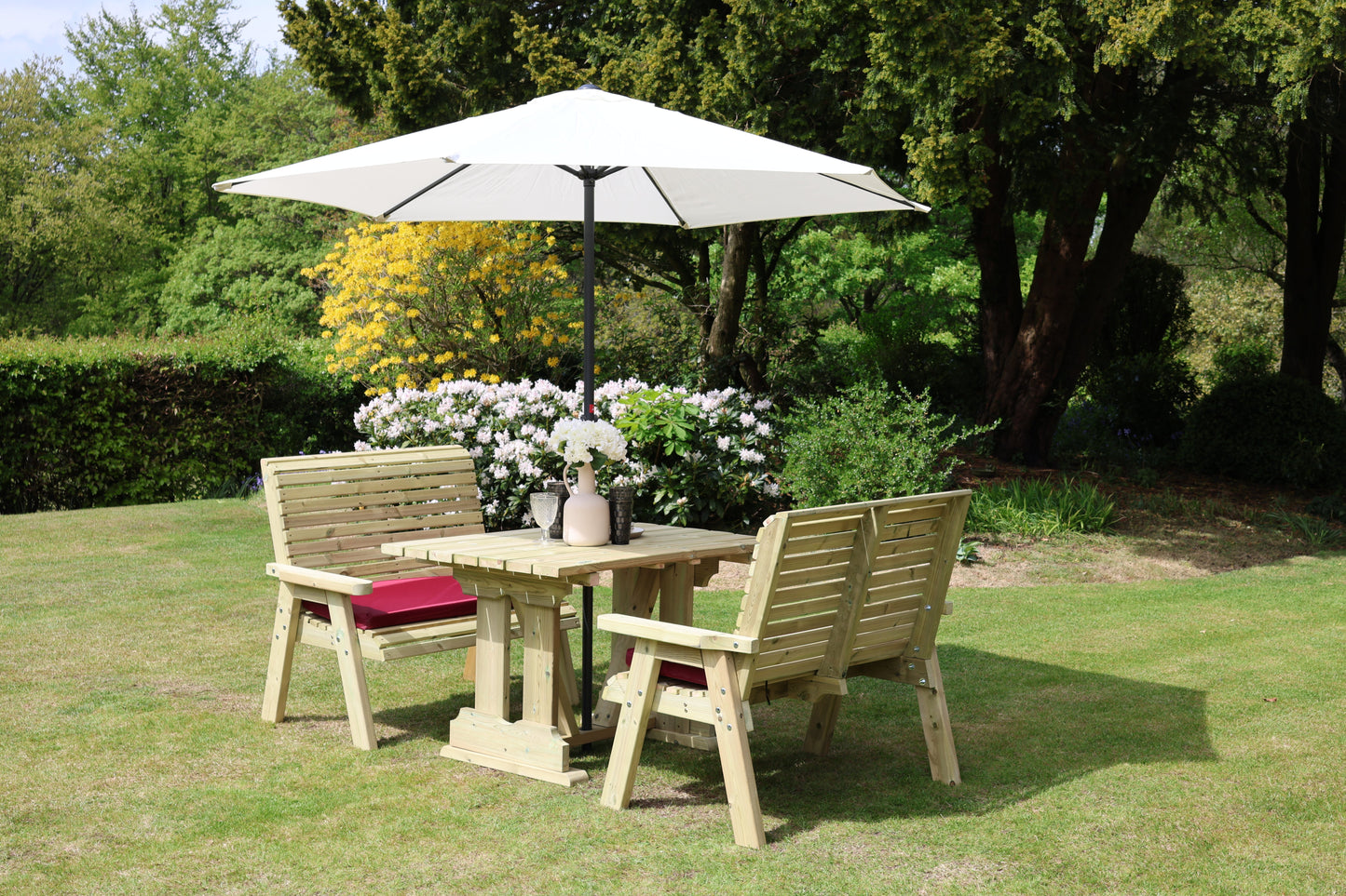 Ergo 4 Seat Compact Table Set