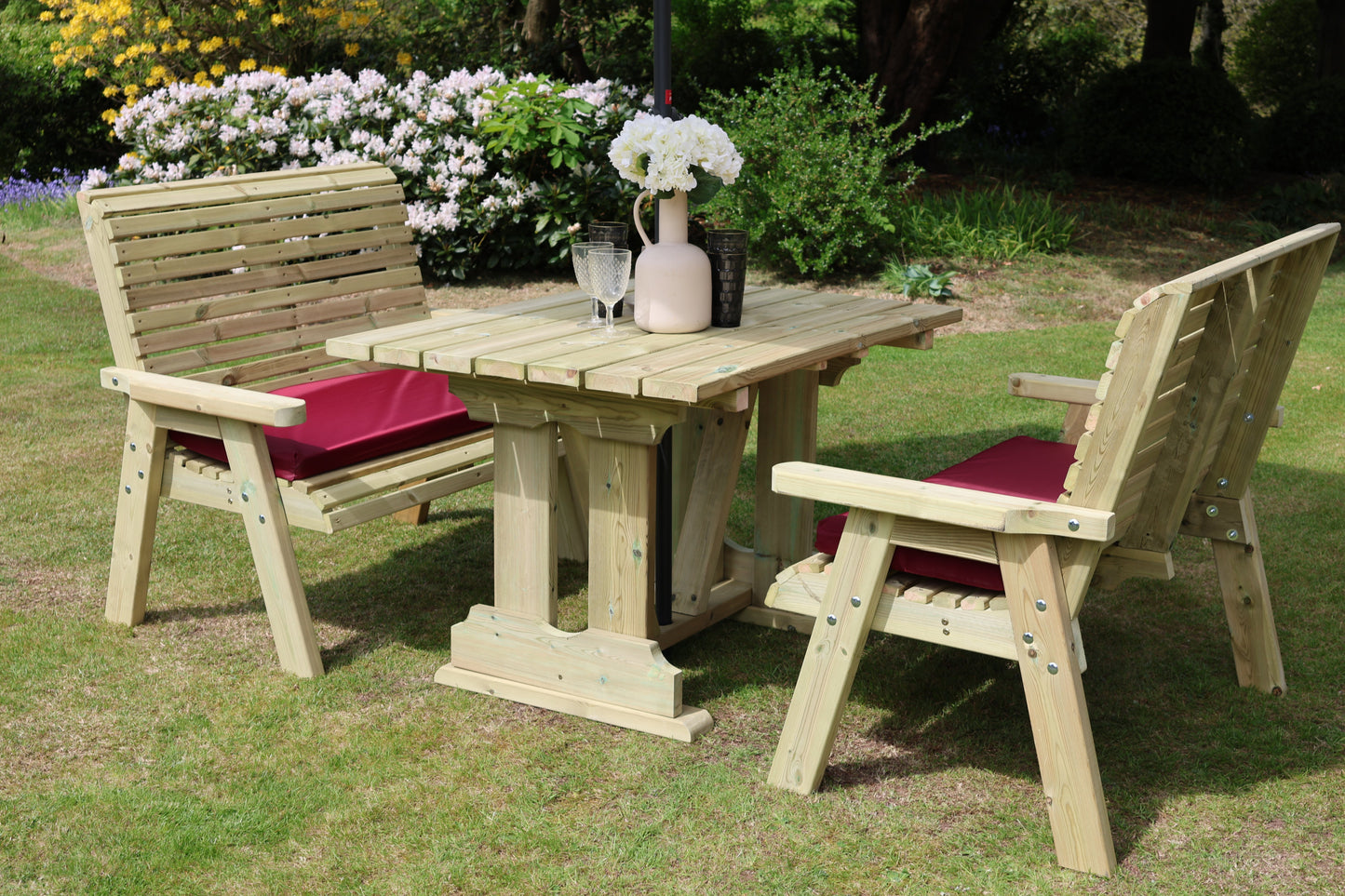 Ergo 4 Seat Compact Table Set