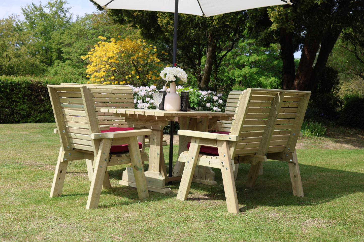 Ergo 6 Seat Compact Table Set