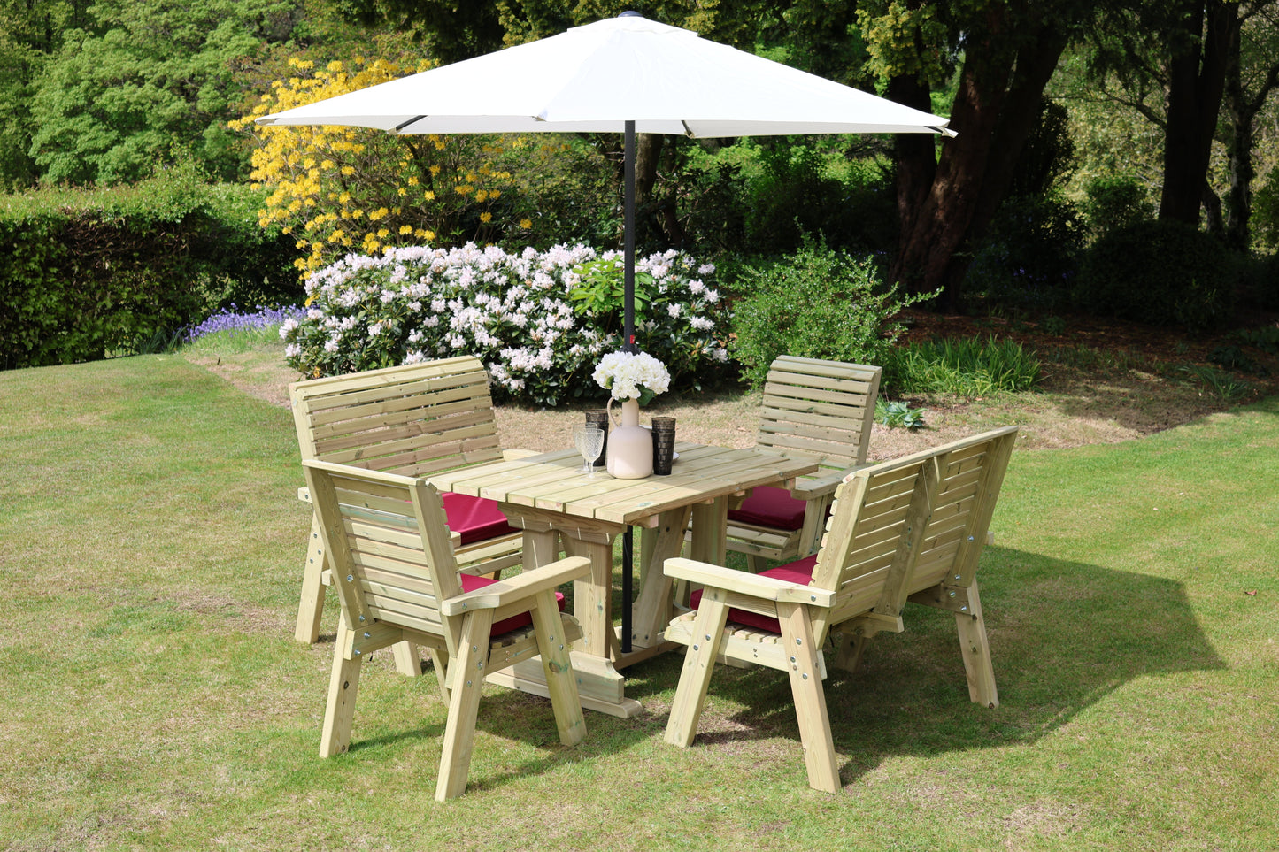 Ergo 6 Seat Compact Table Set