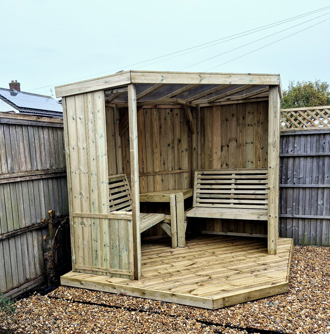 Four Seasons Garden Room With Decking