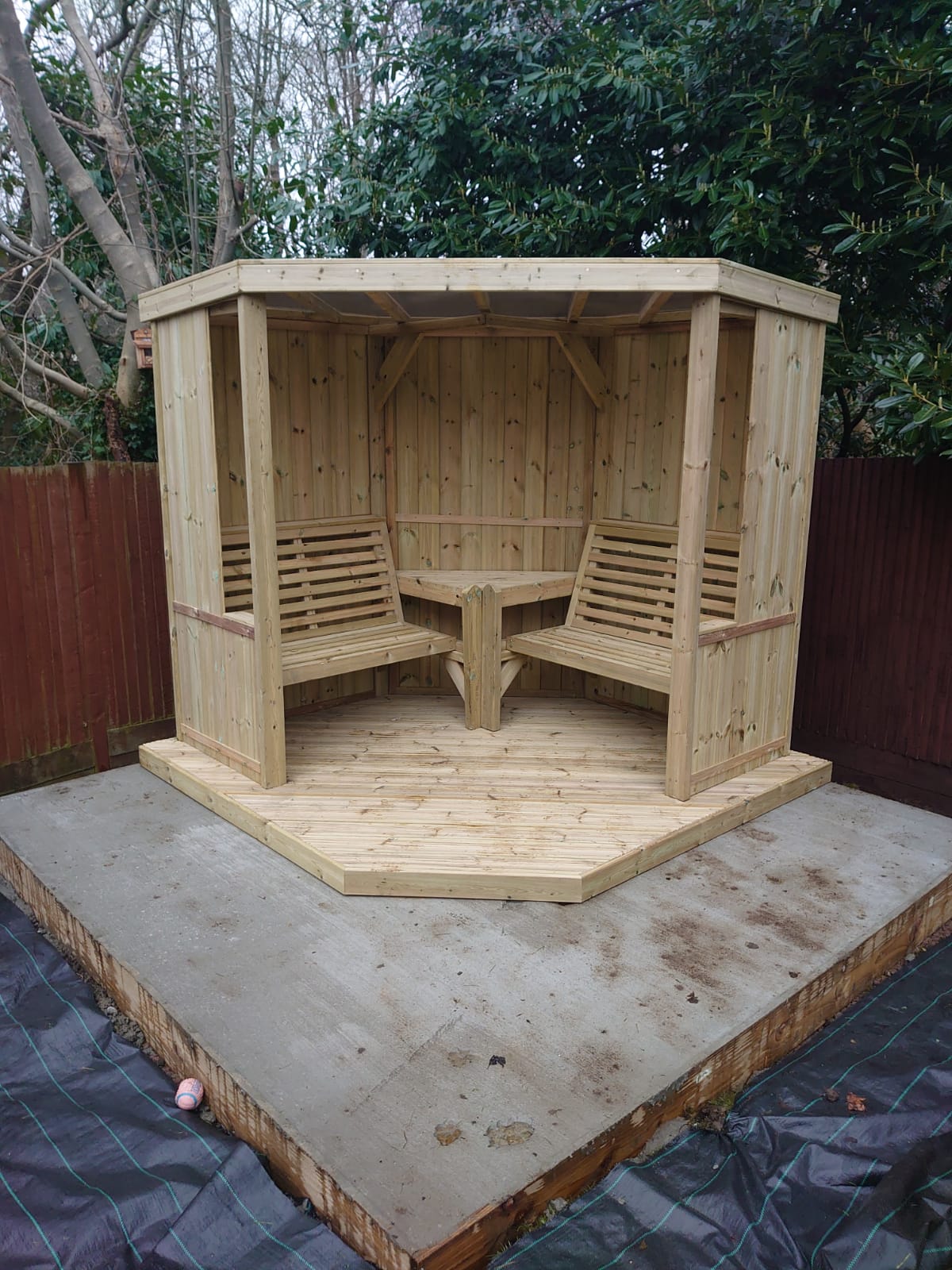 Four Seasons Garden Room With Decking